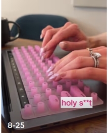 New StartupNew Trend in Keyboard World: Keyboards for Women with Manicure - Purchase, China, Trade, Market, Business, Sale, Entrepreneurship, Products, Keyboard, Computer, Cannon, Manicure, Girls, Video, Vertical video, Longpost