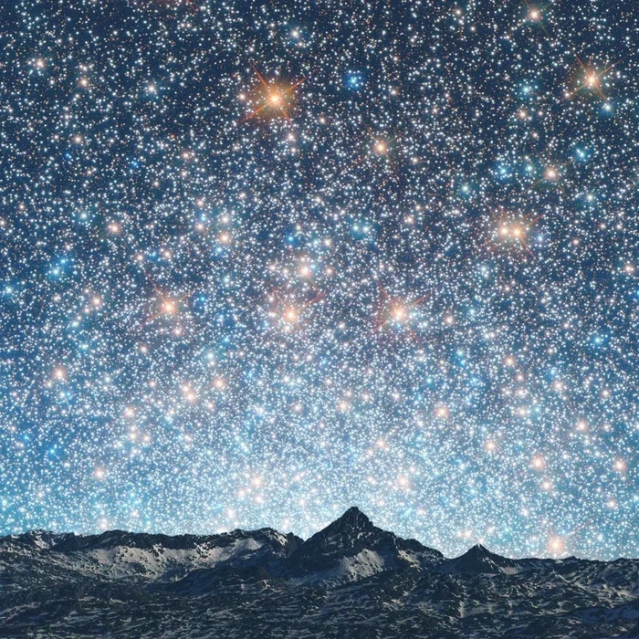 What would the sky look like without an atmosphere? - Astronomy, Sky, Astrophoto, Starry sky