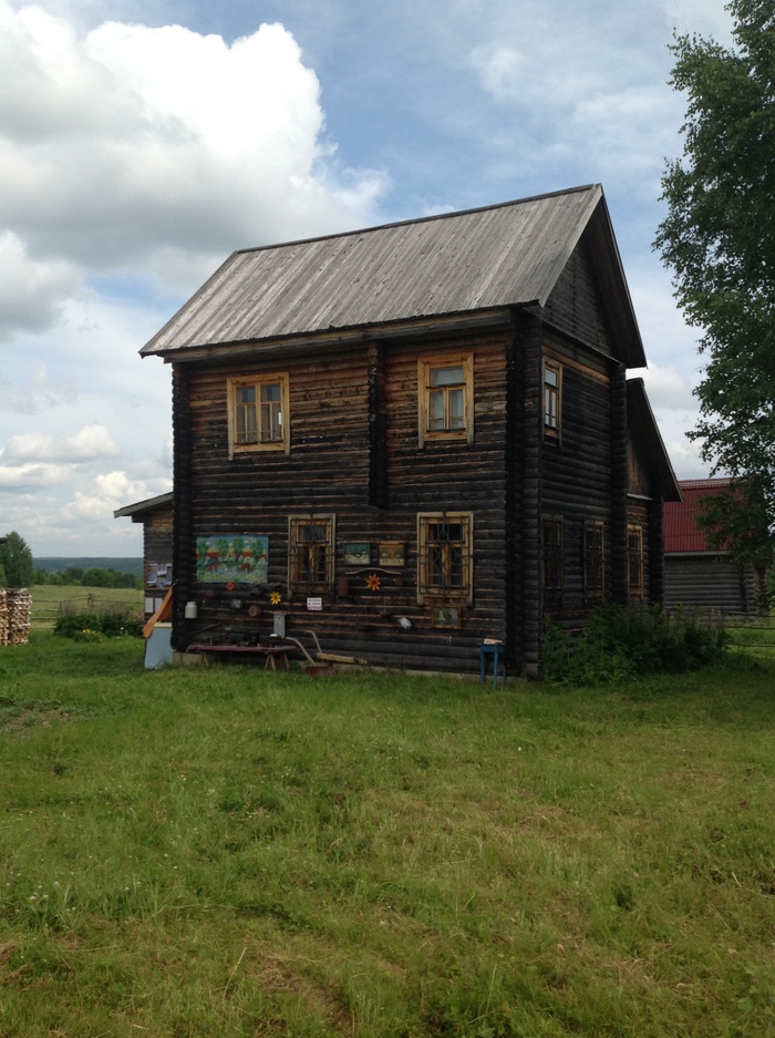 Дом-музей Честнякова в деревне Шаблово, Кологривский район Костромской области