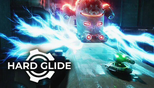 Hard Glide. Маленький робот сложной судьбы - Моё, Инди, Игровые обзоры, Steam, Обзор, Компьютерные игры, Робот, Фантастика, Шутер, Исследования, Длиннопост