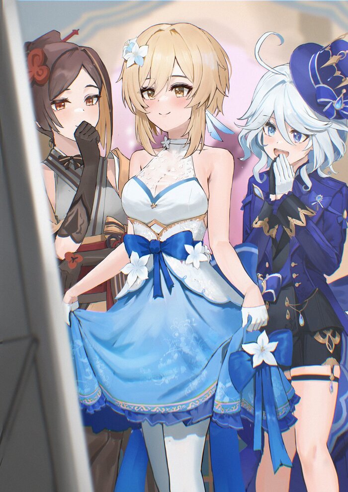 Кто платить за платье будет?