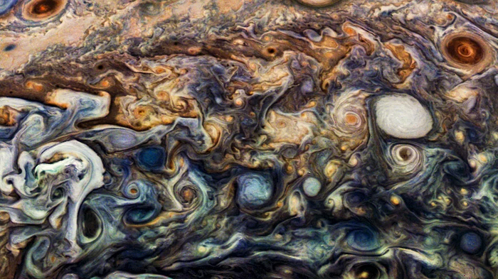 The clearest photos of Jupiter in history have been published - Astronomy, Cosmonautics, Jupiter, NASA, Longpost