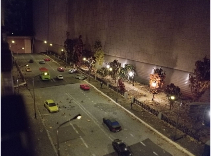 Разве это не выглядит как настоящий ночной город?