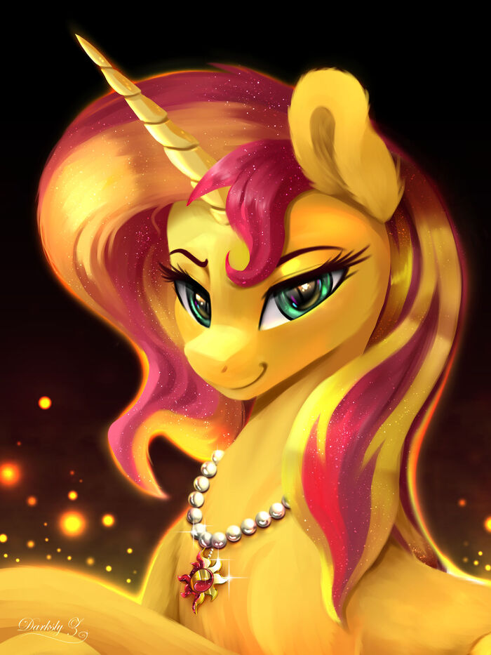   My Little Pony, , Sunset Shimmer, Darksly-z