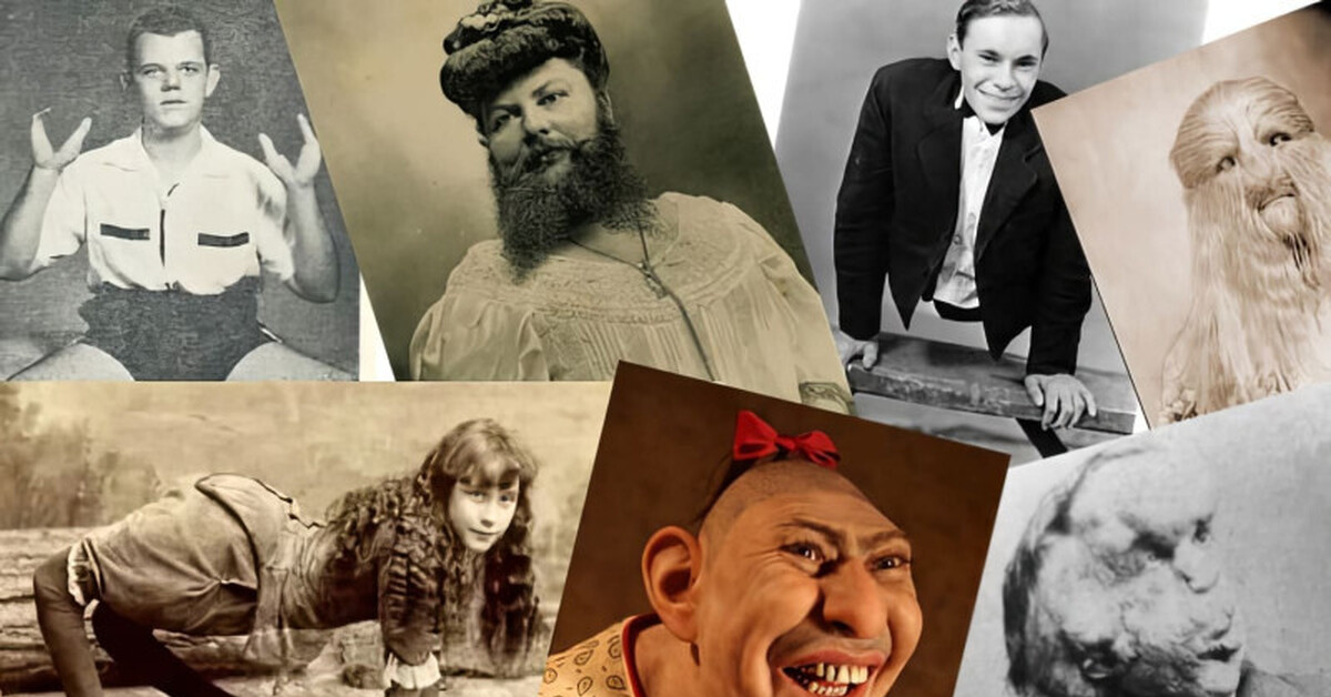 Цирк уродов барнума и бейли. Список уродов. Близняшки пип и флип. Список уродов. Хелен смит цирк уродцев.