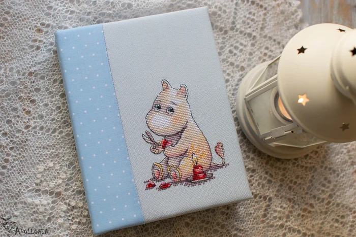 Cute notebook is looking for owners - My, With your own hands, Needlework, Handmade, Needlework without process, Creation, Embroidery, Cross-stitch, Presents, Decor, Notebook, Longpost