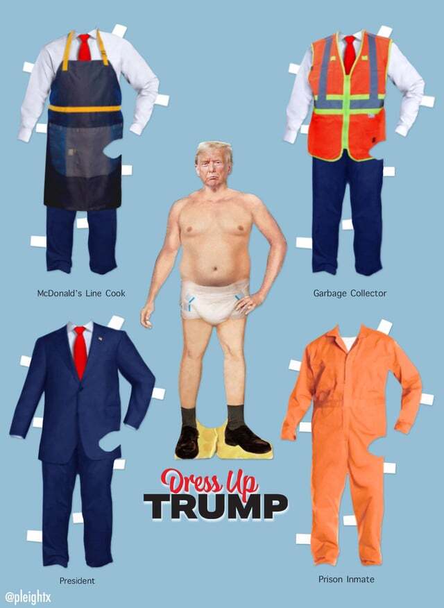 What kind of costume would you design? - Humor, Screenshot, Peekaboo, Donald Trump