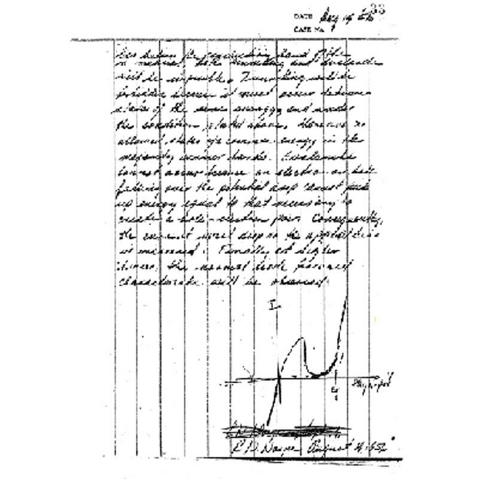 Заметки Роберта Нойса 1956 года о туннельном диоде