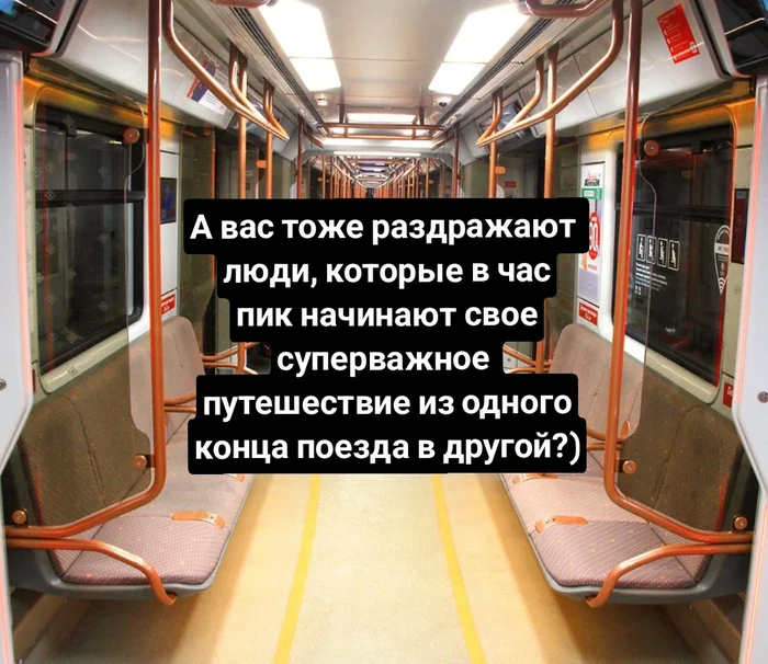 What is the point of this half marathon in a train car full of people? - My, Moscow, Moscow Metro, Public transport, Infuriates, Rush hour, Solo travel, Picture with text