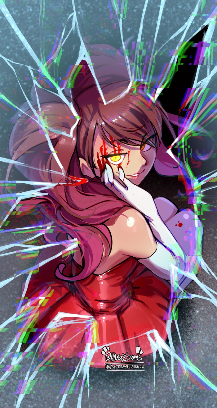  , , Anime Art, Persona, Persona 4, Kujikawa Rise, Game Art, , Haysey Draws