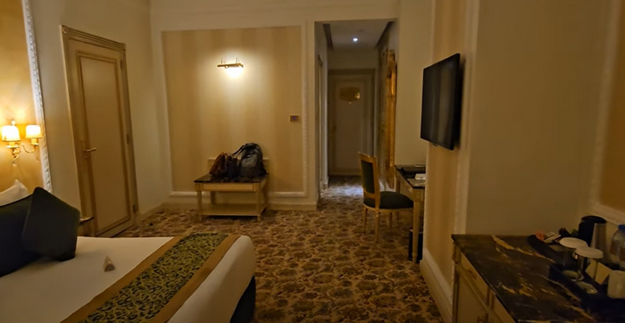 Размеры номера нас абсолютно устроили