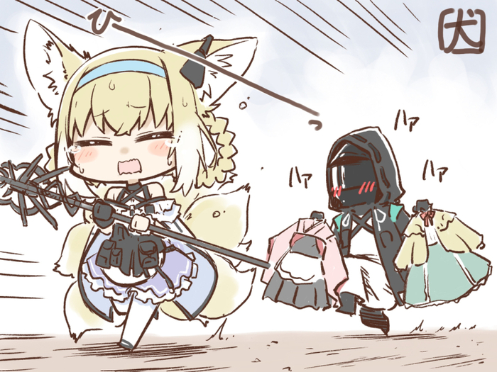   Anime Art, Arknights, , Suzuran, Vulpisfoglia (Arknights)