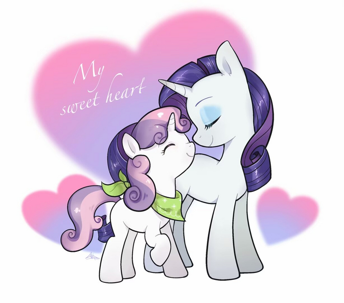  - My Little Pony, , Rarity, Sweetie Belle