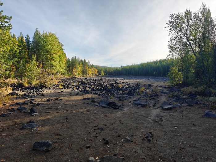 Пересохшее озеро Туров