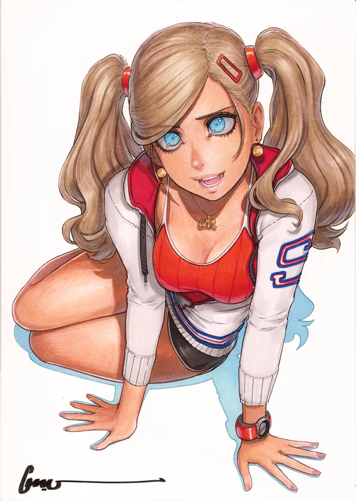 Ann - Omar Dogan, Art, Anime, Anime art, Persona, Persona 5, Ann takamaki, Game art, Games