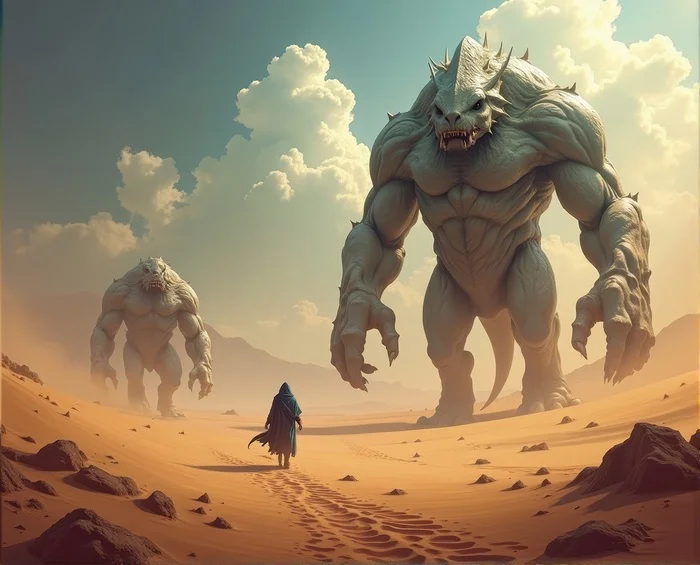 Based on Dune. But only based on it)) - My, Original character, Neural Networks, Neural network art, Artificial Intelligence, Stable diffusion, Fooocus, Longpost