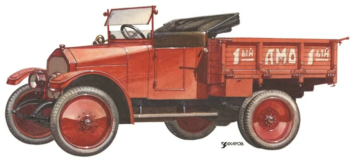 About the very first serial Soviet cars - AMO-F15 trucks - Transport, Retro car, Auto, Retro, Made in USSR, Automotive industry, Car history, Truck, Museum, Longpost