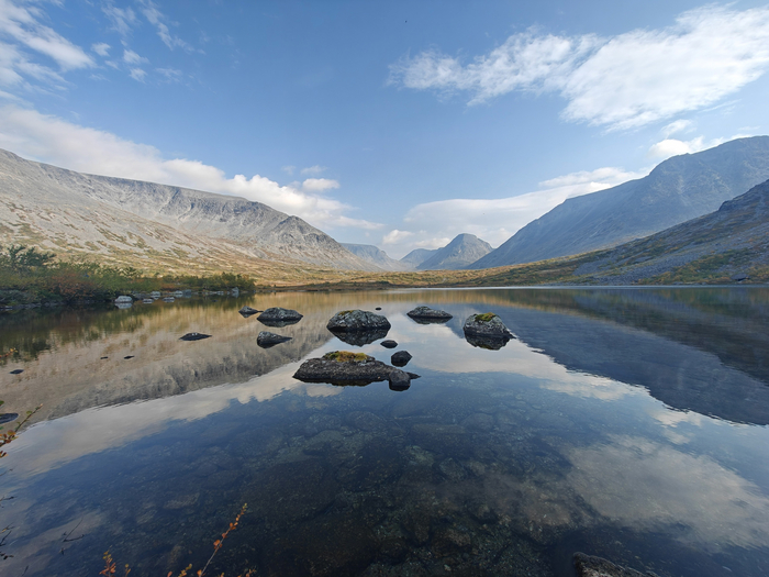 Тахтаръявр во время штиля