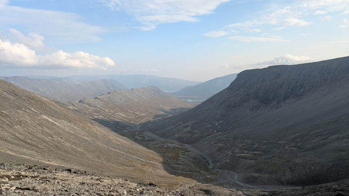 Вид со стороны подъема