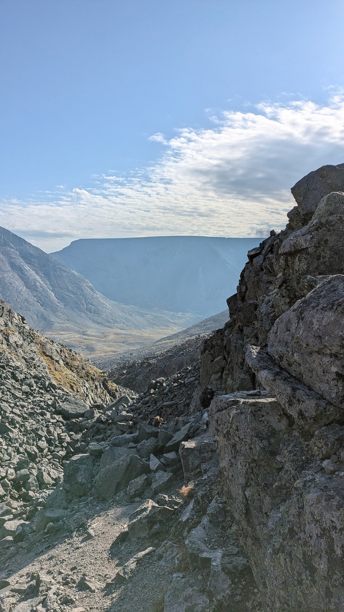 Вид в сторону долины Малой Белой