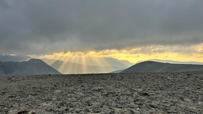 Закат с плато Кукисвумчорр