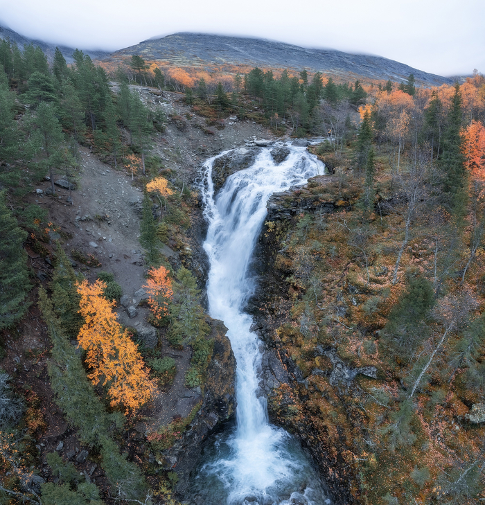 Водопад Рисйокский, 2022г