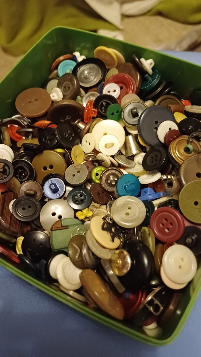 Inheritance from Grandma - My, Grandmother, Buttons, Nostalgia, Childhood memories