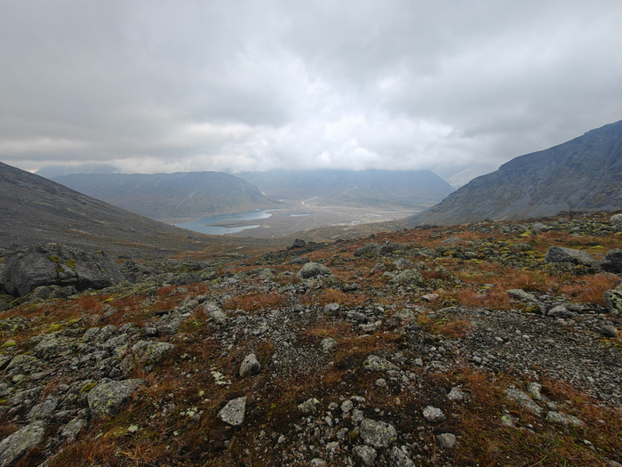 На подъеме к перевалу Географов