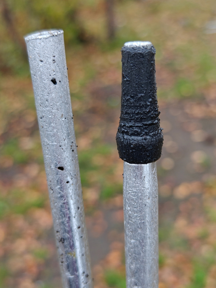 Мои трекиноговые палки после похода