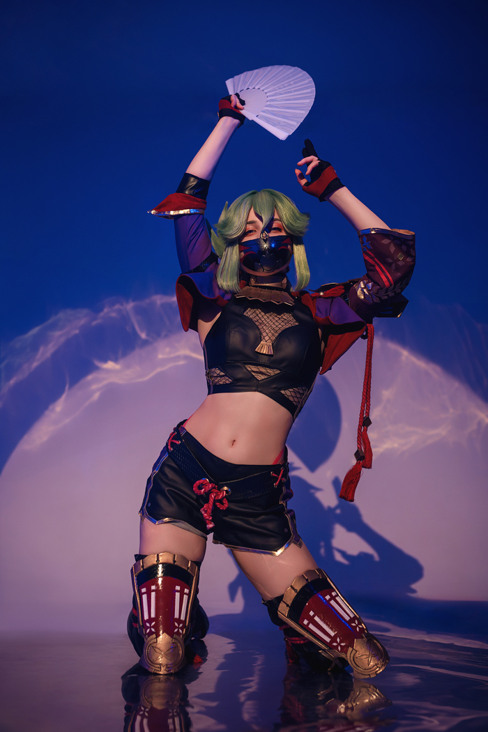 Genshin Impact - Kuki Shinobu cosplay Antarsa