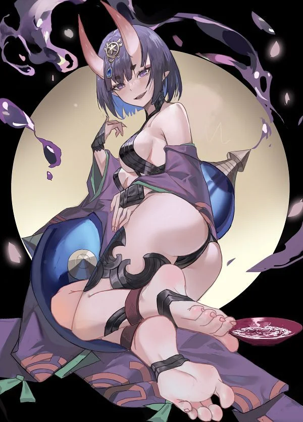 The Great Drunkard - Anime, Anime art, Fate grand order, Shuten douji, Fate