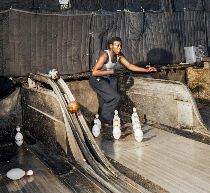 Подборка интересных и необычных фотографий из США. 20 раскрашенных фотографий ХХ века. Часть XI Историческое фото, Старое фото, Фотография, США, 20 век, Колоризация, Длиннопост