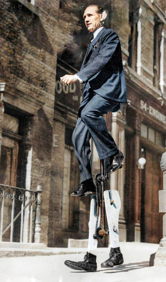 Подборка интересных и необычных фотографий из США. 20 раскрашенных фотографий ХХ века. Часть XI Историческое фото, Старое фото, Фотография, США, 20 век, Колоризация, Длиннопост