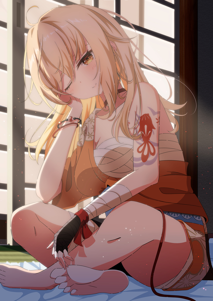  Anime Art, , , , Genshin Impact, Yoimiya (Genshin Impact)
