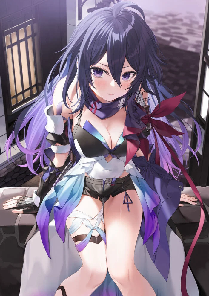 You've already forgotten me, yes! - Anime, Anime art, Seele (Honkai: Star Rail), Honkai: Star Rail