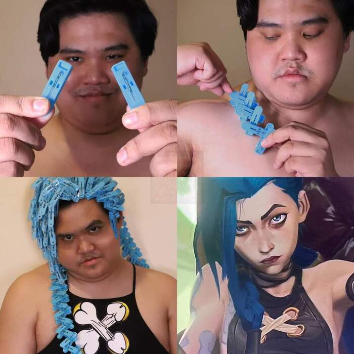  Lowcost cosplay, League of Legends, Jinx