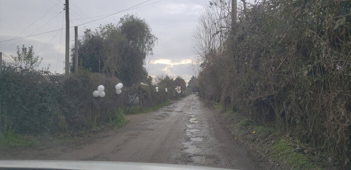 Дороги в Чилийских деревнях