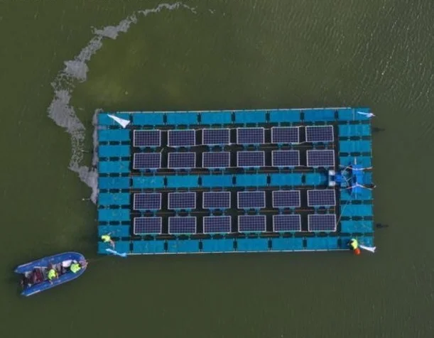 An innovative way to transform bodies of water into sources of clean energy - My, Energy, Energy (energy production), Electricity, Solar panels, Solar energy, Solar Power Plant, Translated by myself, Telegram (link)