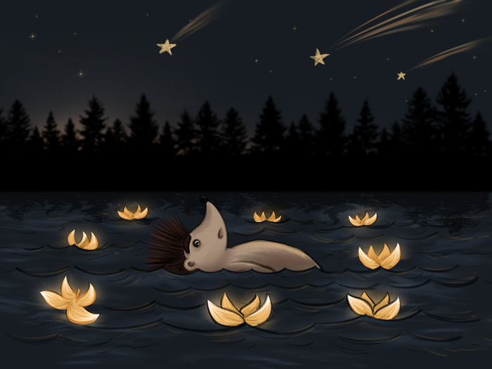 Иллюстратор Дмитрий Лузянин