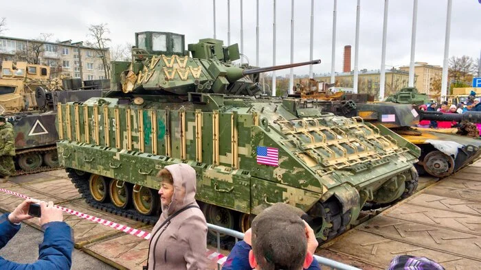 Exhibition of captured enemy equipment in St. Petersburg - My, The photo, Trophy, Military equipment, Longpost