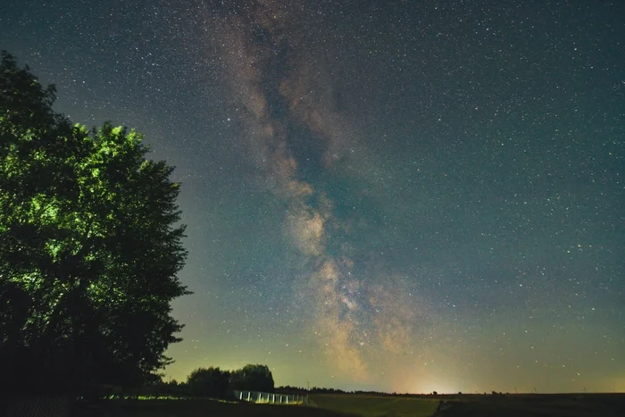 Summer night, August - My, Milky Way, Astrophoto, Starry sky, August, Chuvashia