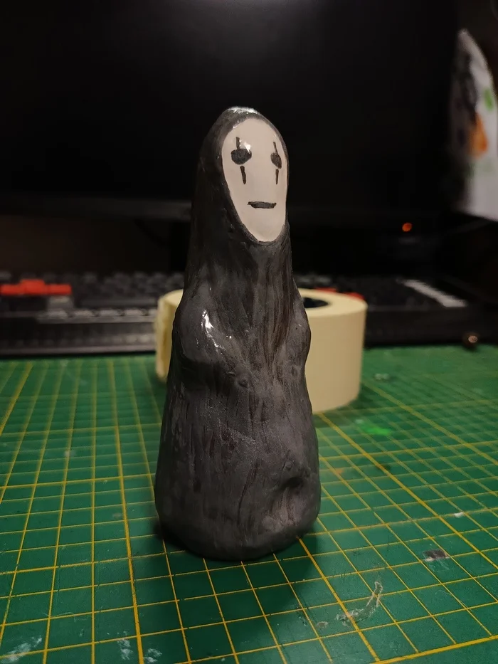 Faceless - My, Ceramics, Clay, Hayao Miyazaki, Spirited Away