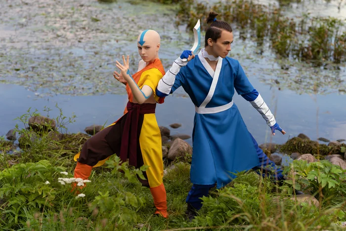 Avatar the legend of Aang cosplay - Cosplay, Anime, Telegram (link), Serials, Animated series, Avatar: The Legend of Aang, Superheroes, Nickelodeon, Games, Aang, Sokka