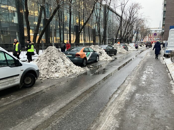 Москва. Недалеко от Павелецкого вокзала