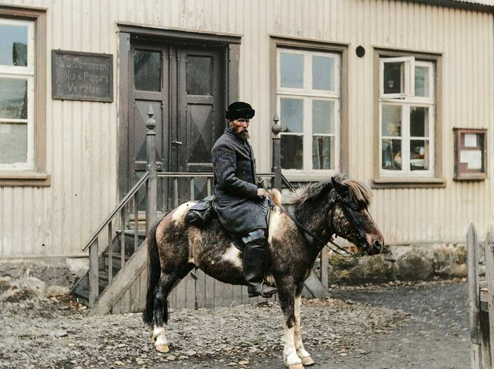 Осколки истории : Интересные и редкие ретро-фотографии Европы. 20 раскрашенных фотографий ХХ века. Часть XI Старое фото, Историческое фото, Фотография, Колоризация, Европа, 20 век, Исландия, Франция, Нидерланды (Голландия), Германия, Норвегия, Польша, Италия, Длиннопост