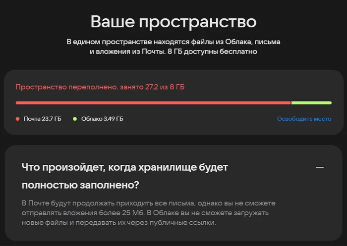 Thank you, Mail.ru, for the coolest mail :) - Mail ru, mail, Negative, Cloud Mail