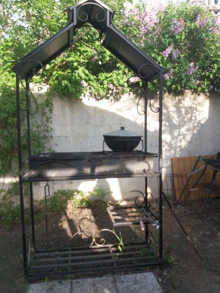 Barbecue Estate another quality of life - Brazier, Shashlik, Metal products, Male, Longpost