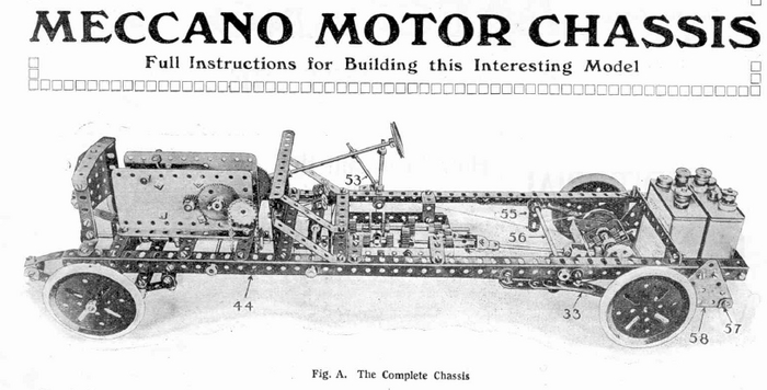 Шасси для сборки собственного игрушечного автомобиля.