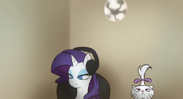 Двое - My Little Pony, Rarity, Opalescence