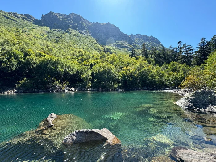 Glaciers, lakes, passes. Arkhyz. Dombay. Part 8 - Arkhyz, Dombay, The mountains, Lake, Caucasus, August, Track, Fir, Longpost